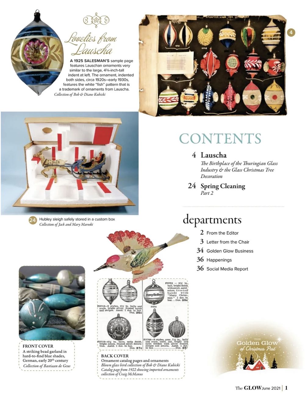 The Glow - Volume 42 - Number 3 - June 2021 - Reference (Magazine) ornament collectible - Main Image 2