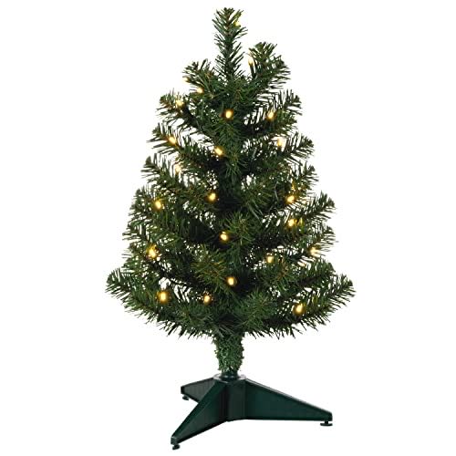 Hallmark Keepsake Miniature Evergreen Pre-lit Christmas Tree 18.75”  ornament collectible [Barcode 763795727094] - Main Image 1