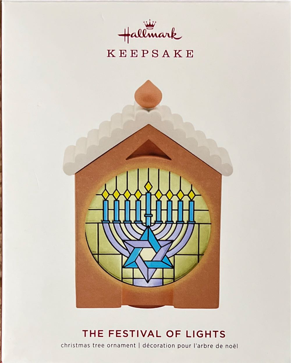 The Festival Of Lights  (Hanukkah) ornament collectible [Barcode 763795514397] - Main Image 2