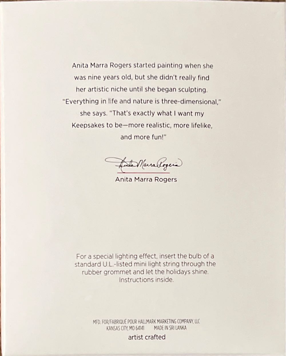 The Festival Of Lights  (Hanukkah) ornament collectible [Barcode 763795514397] - Main Image 3