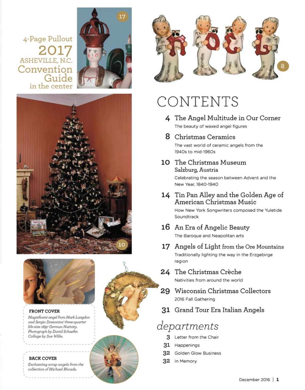 The Glow - Volume 37 - Number 6 - December 2016 - Angels - Reference (Magazine) ornament collectible - Main Image 2
