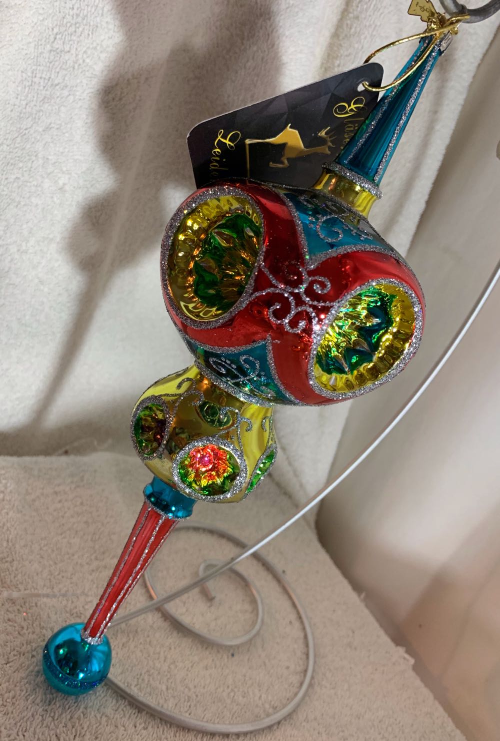 Circus Spinner - Special For Travis Collis Designs (Christmas Tree Ornament) ornament collectible - Main Image 4