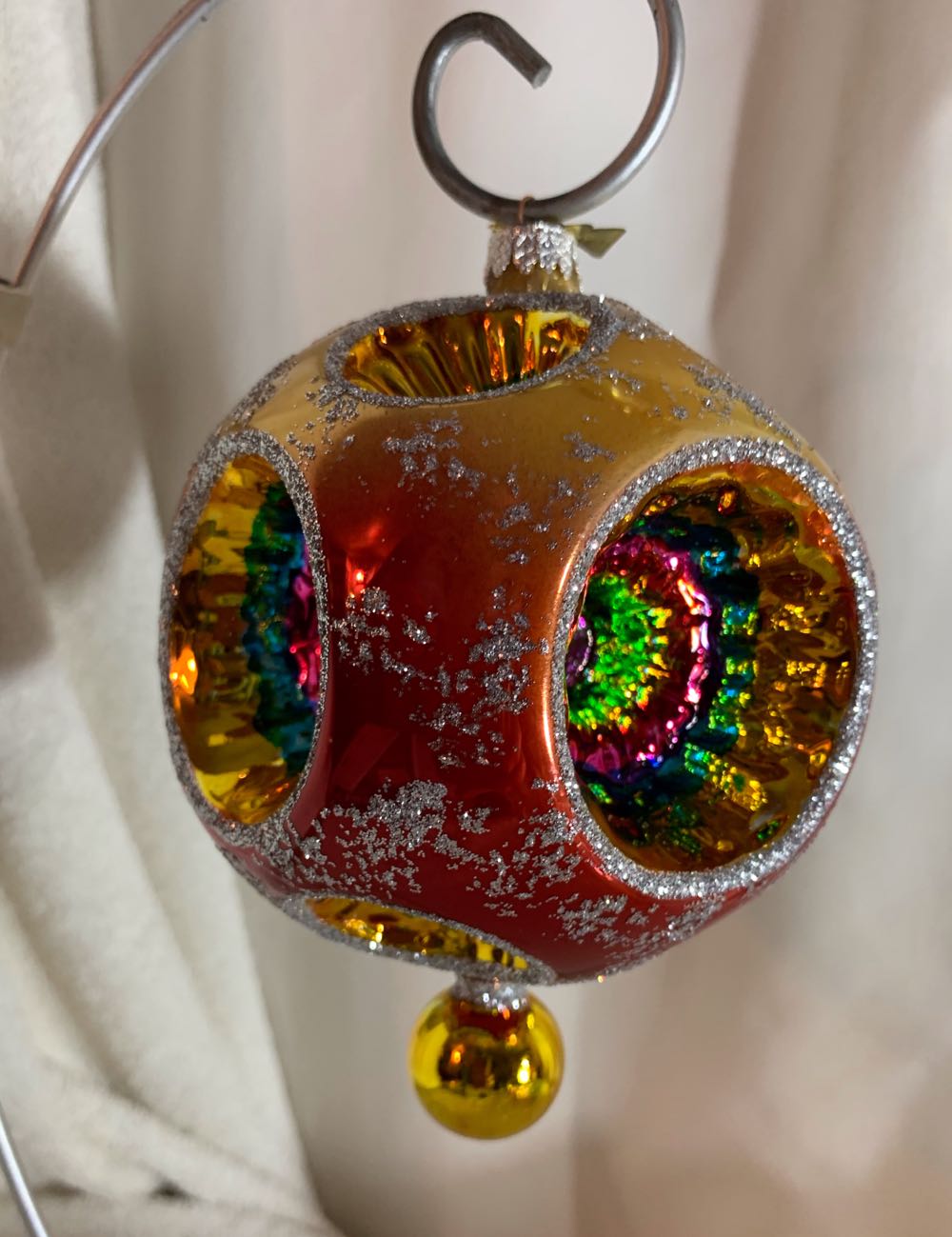 Mooncrater Ombre - Special For Travis Collis Designs (Christmas Tree Ornament) ornament collectible - Main Image 2