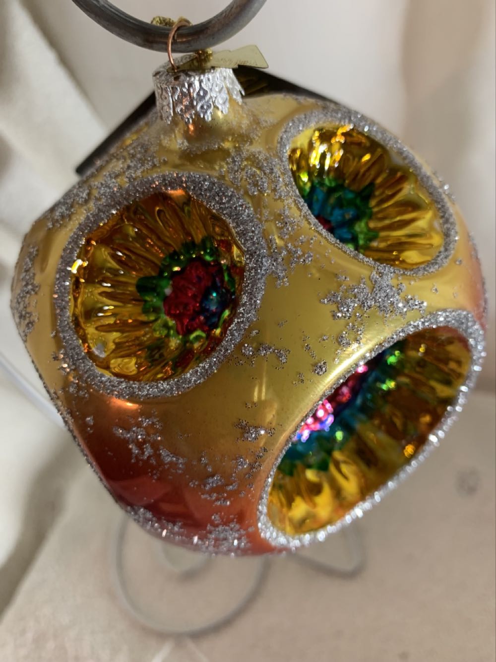 Mooncrater Ombre - Special For Travis Collis Designs (Christmas Tree Ornament) ornament collectible - Main Image 3