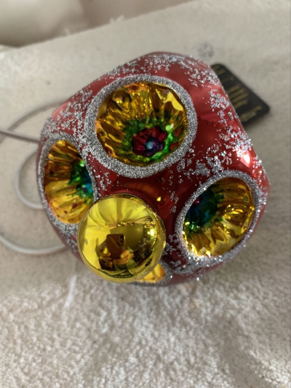 Mooncrater Ombre - Special For Travis Collis Designs (Christmas Tree Ornament) ornament collectible - Main Image 4