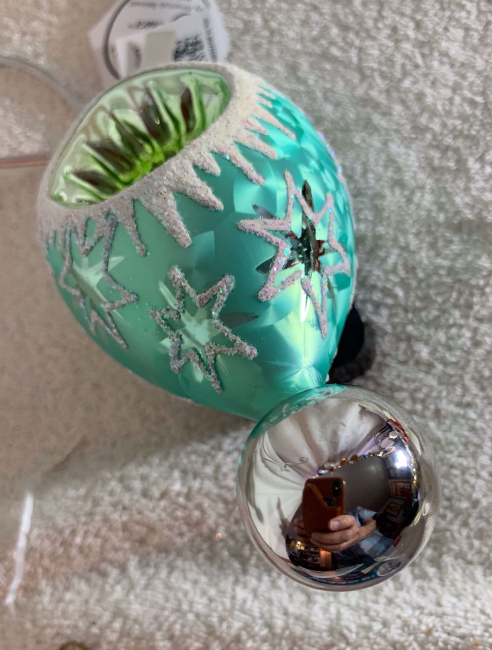  Mystic Crystal, Green  (Christmas Tree Ornament) ornament collectible - Main Image 4