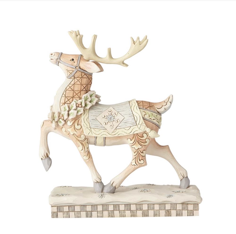 Dashing To Deliver - White Woodland (White Woodland) ornament collectible [Barcode 045544964739] - Main Image 2