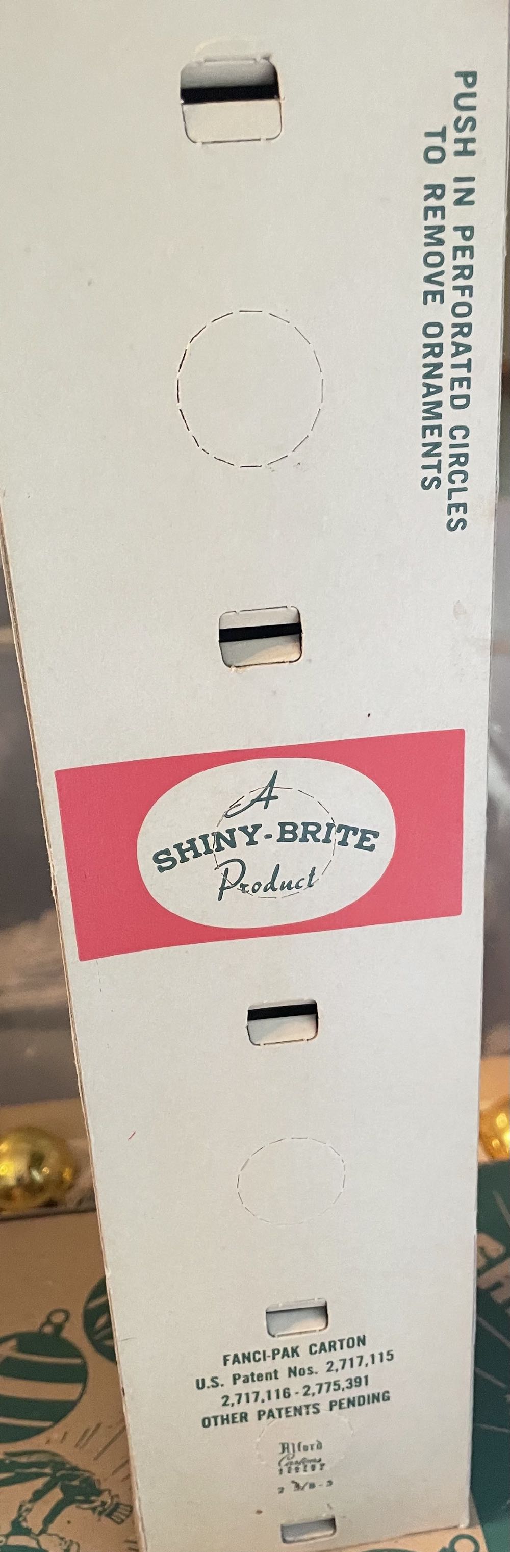 Shiny Brite - Box - Festive Branch - Box (Packaging) ornament collectible - Main Image 3