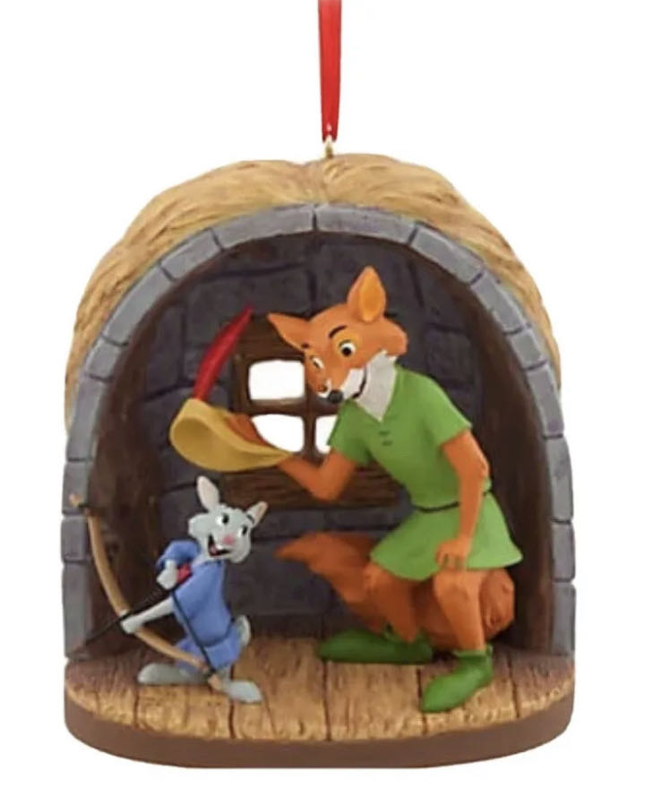 Robin Hood And Skippy - Disney Robin Hood (Disney Robinhood) ornament collectible - Main Image 1