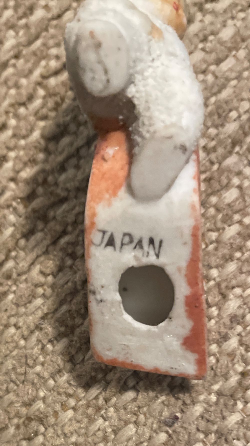 Snow Baby - Pulling Sled - Snow Baby (Putz Villager) ornament collectible - Main Image 3