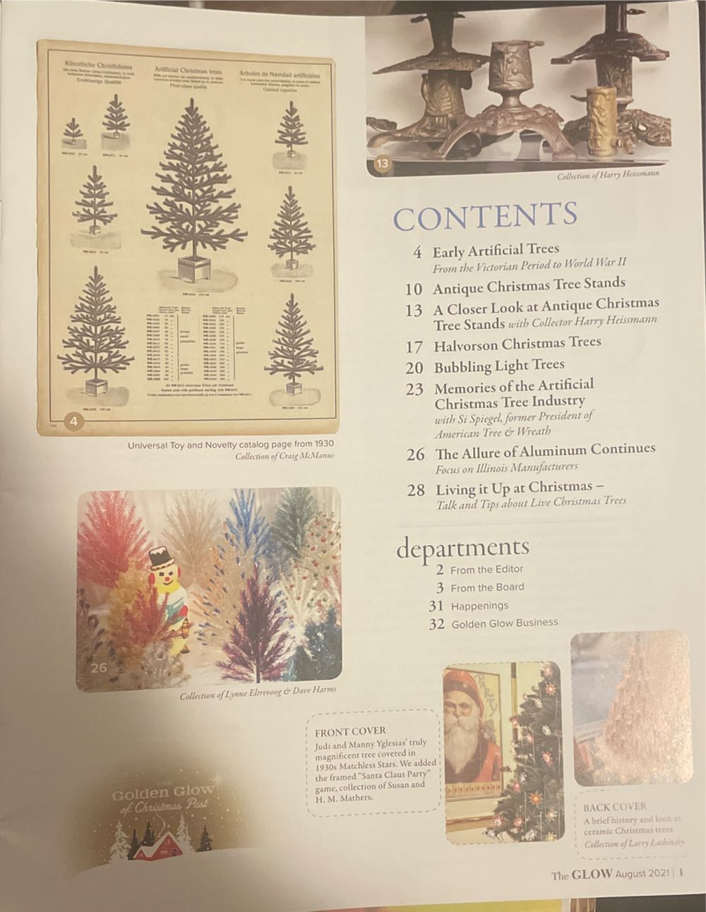 The Glow - Volume 42 - Number 4 - August 2021 - The Tree Issue - Reference (Magazine) ornament collectible - Main Image 2