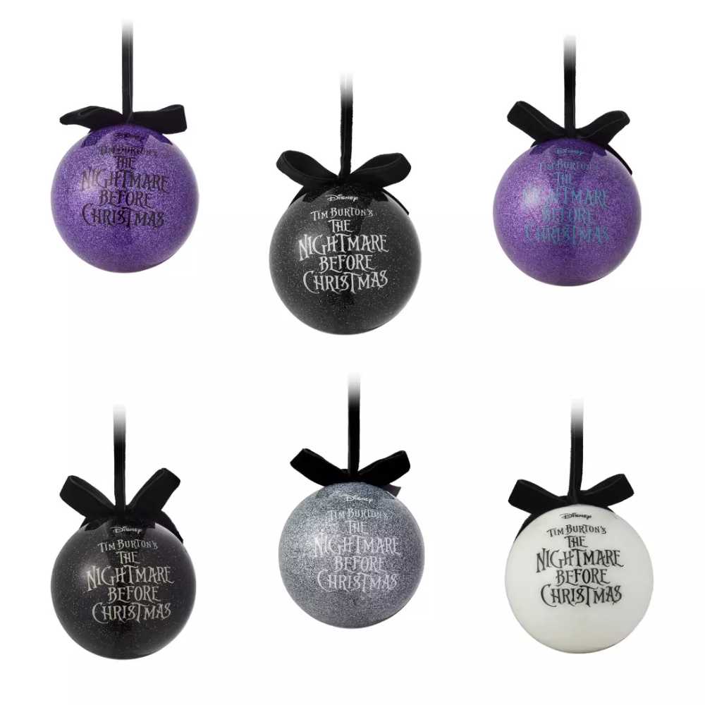 NBC - 25 Year Ball Ornaments - Disney Store (Tim Burton’s The Nightmare Before Christmas) ornament collectible [Barcode 465069408493] - Main Image 2