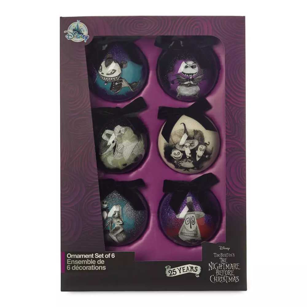 NBC - 25 Year Ball Ornaments - Disney Store (Tim Burton’s The Nightmare Before Christmas) ornament collectible [Barcode 465069408493] - Main Image 3