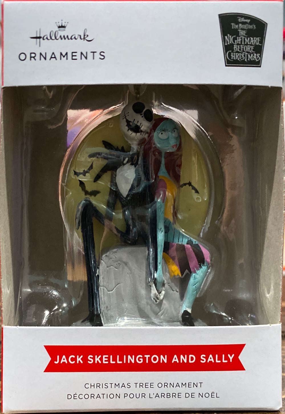 Jack Skellington And Sally - David & Amy (Christmas) ornament collectible [Barcode 763795775941] - Main Image 2