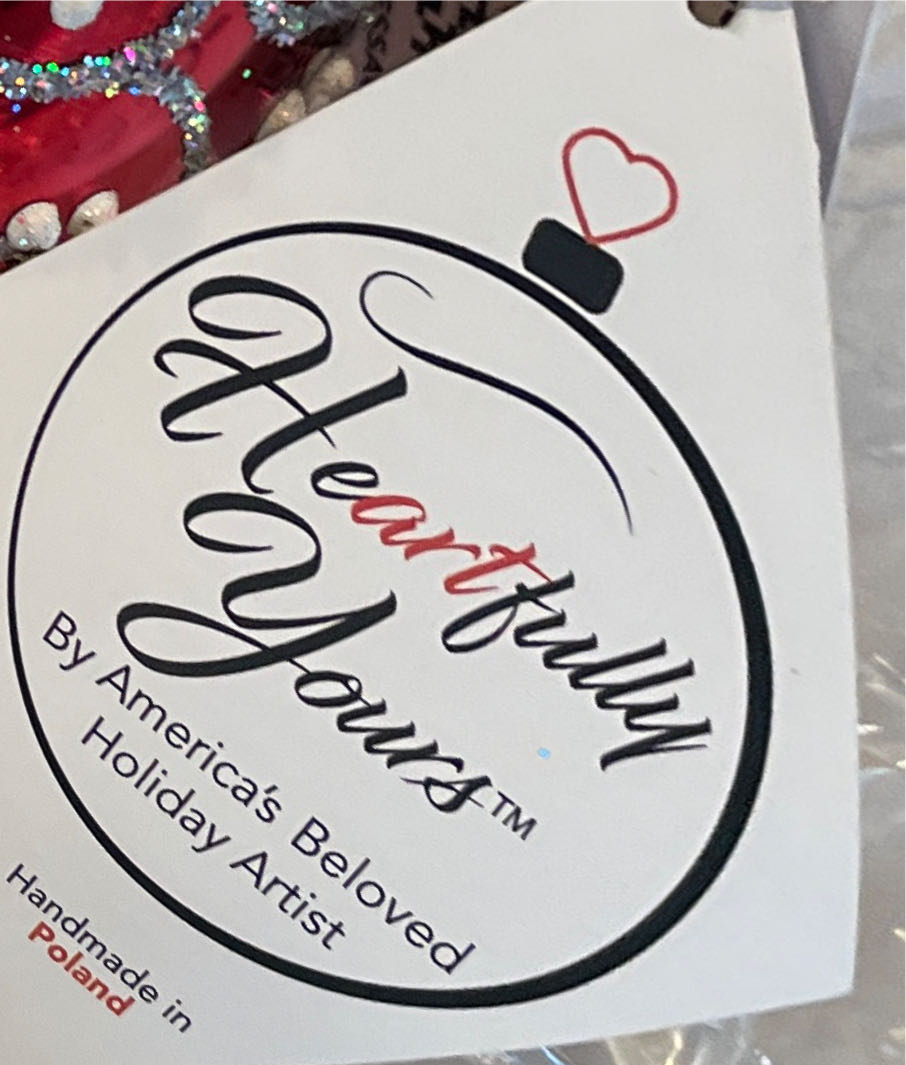 Cinnabar - Heartly Yours (Christmas) ornament collectible [Barcode 211942240441] - Main Image 1
