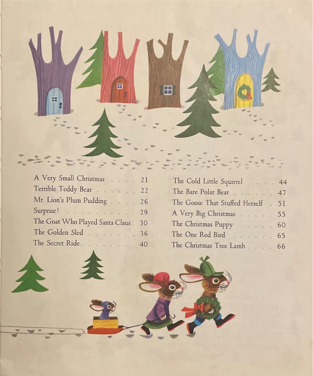 Book - Richard Scarry - The Animals’ Merry Christmas - Story (By - Kathryn Jackson) ornament collectible - Main Image 4