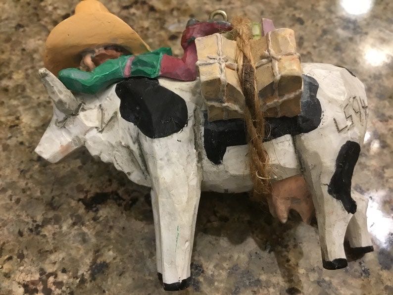 Folk Art Americana - 1994 - Roundup Time - Folk Art Americana (Collection) ornament collectible - Main Image 2