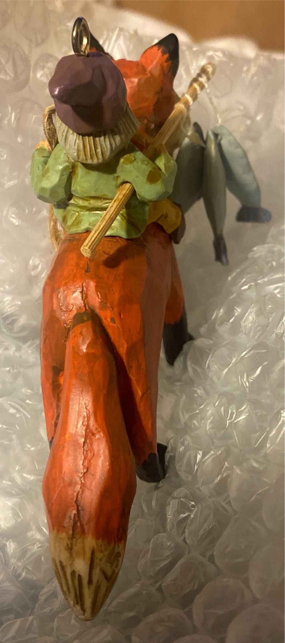 Riding in the Woods - Folk Art Americana (Showcase, Folk Art) ornament collectible - Main Image 3