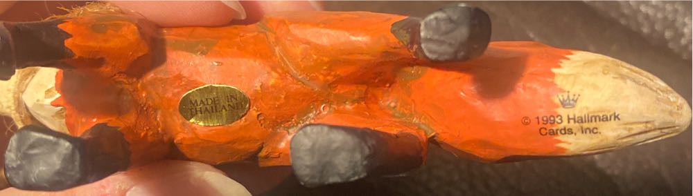 Riding in the Woods - Folk Art Americana (Showcase, Folk Art) ornament collectible - Main Image 4