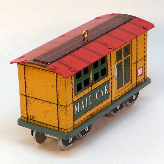 Yuletide Central - 1996 - #3 - Mail Car - Yuletide Central (Collectible Series) ornament collectible - Main Image 2