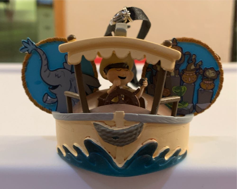 Disney Jungle Cruise Ears Hat Sketchbook - Disney Sketchbook Ornament (Disney Earhat Ornament) ornament collectible [Barcode 465061911014] - Main Image 2