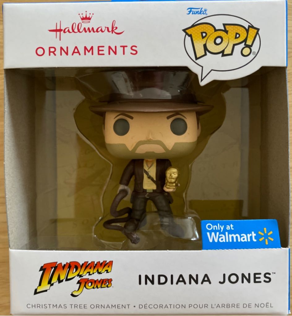 Indiana Jones Funko Pop - Indiana Jones (Funko Pop!) ornament collectible [Barcode 763795776948] - Main Image 2