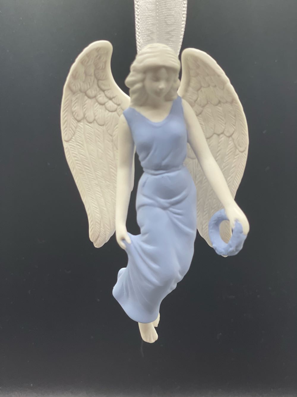 Angel With Wreath  ornament collectible - Main Image 1