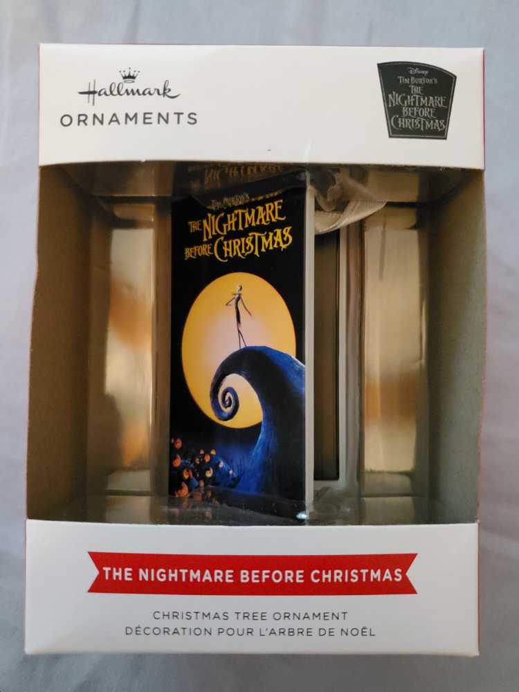 VHS - The Nightmare Before Christmas - Retro VHS Cassettes (Nightmare Before Christmas) ornament collectible [Barcode 763795794256] - Main Image 2