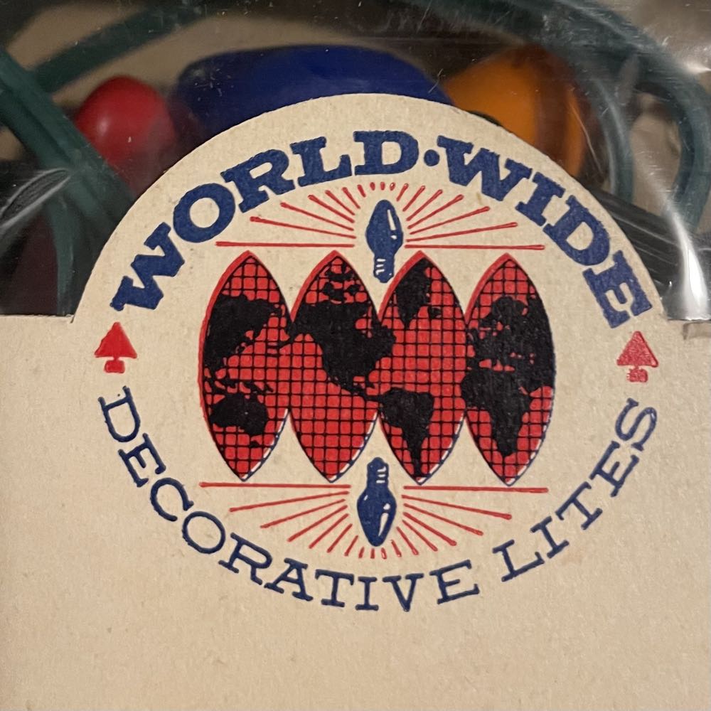 World Wide - Christmas Lites - 15 Lites - C-7 (Light Set) ornament collectible - Main Image 4