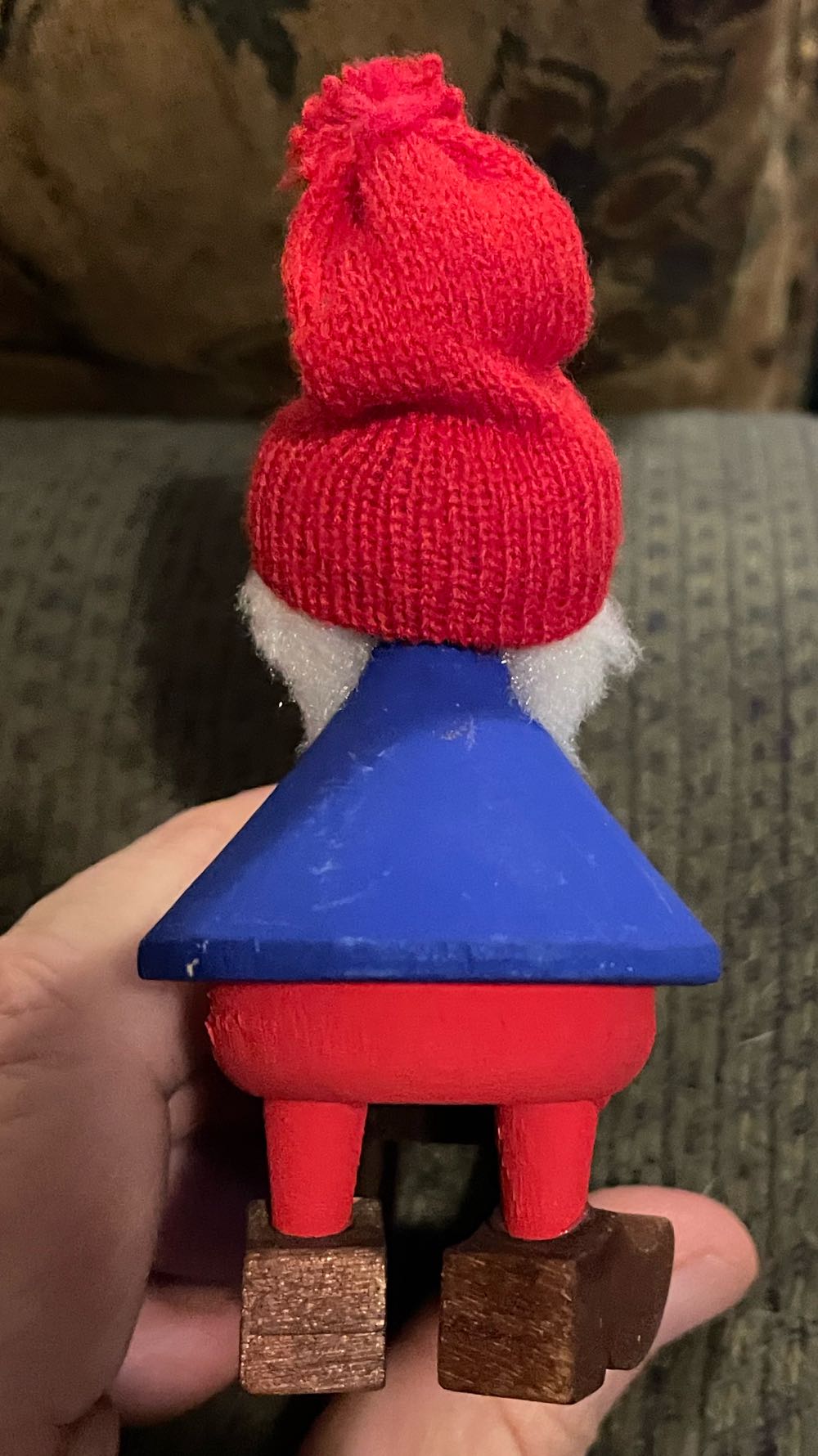 Bo-Strom - Tomte - Pushing Sled With Wood  (Tomte) ornament collectible - Main Image 3