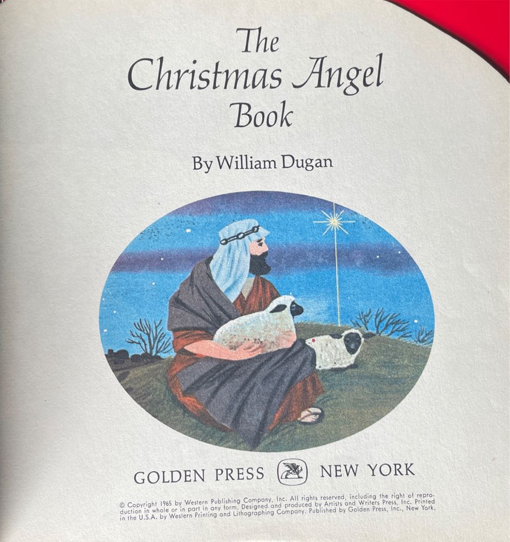 Book - The Christmas Angel Book - Childrens Story (By William Dugan) ornament collectible - Main Image 2