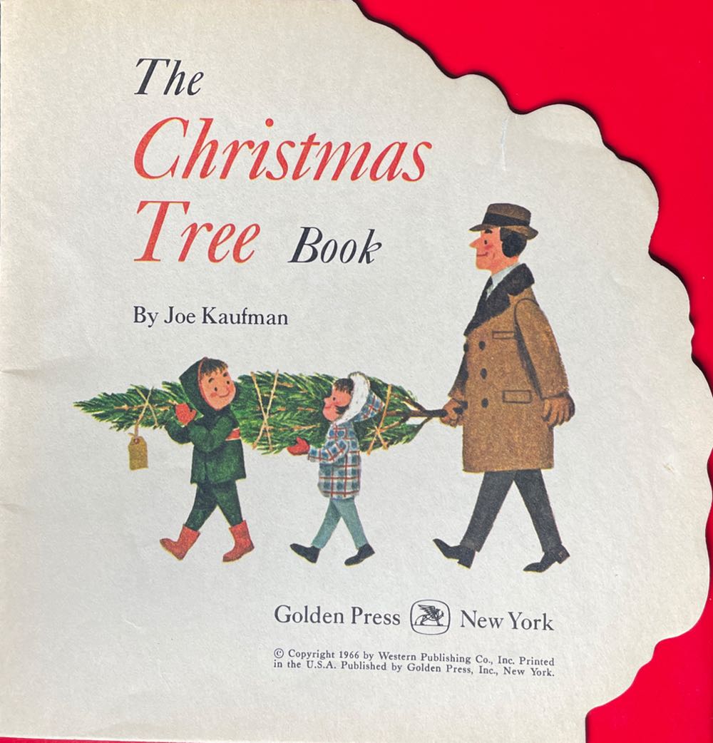 Book - The Christmas Tree Book - Childrens Story (By Joseph Kaufman) ornament collectible - Main Image 2
