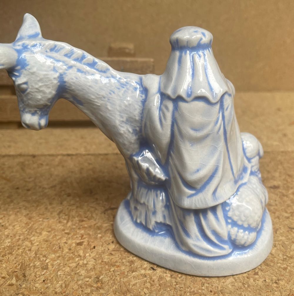 Ceramic - Byron - Animals - Donkey - Standing - Animals (Nativity) ornament collectible - Main Image 2