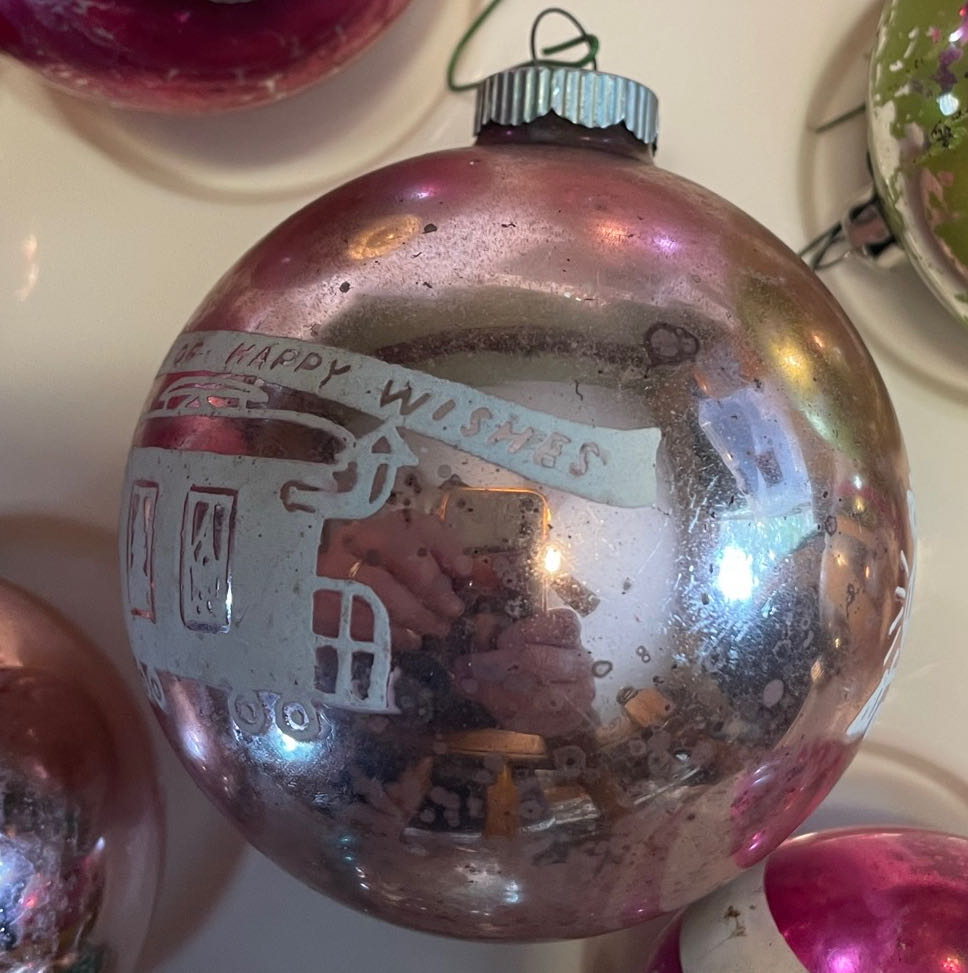 George Franke - Round - Stencil - Christmas Train - Stencils (Round) ornament collectible - Main Image 4