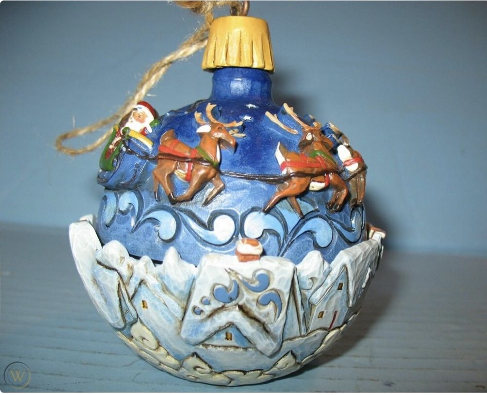 Up On The Housetop Musical Ornament - Heartwood Creek (Musical Ornament) ornament collectible - Main Image 3