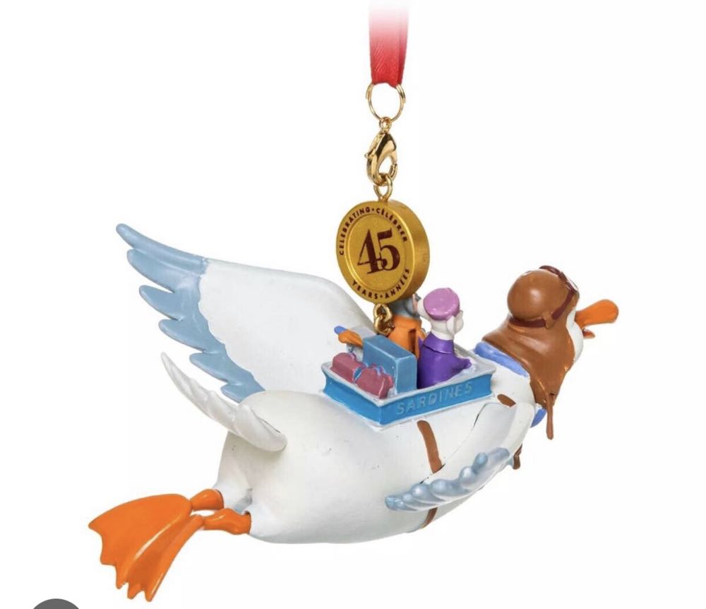 The Rescuers 45th Anniversary - Disney The Rescuers (Walt Disney Productions) ornament collectible [Barcode 465062635797] - Main Image 3