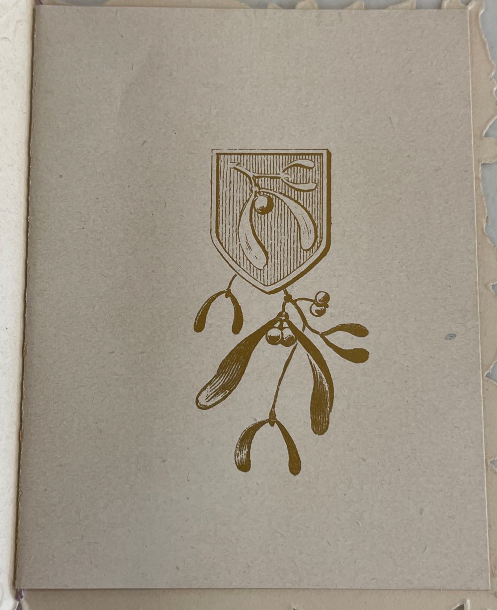 Christmas Card - Holly & Flowers - Christmas (Greeting Card) ornament collectible - Main Image 2