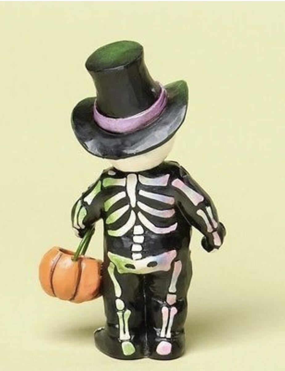 Mini Skeleton - Mini Figurine (Halloween) ornament collectible - Main Image 2