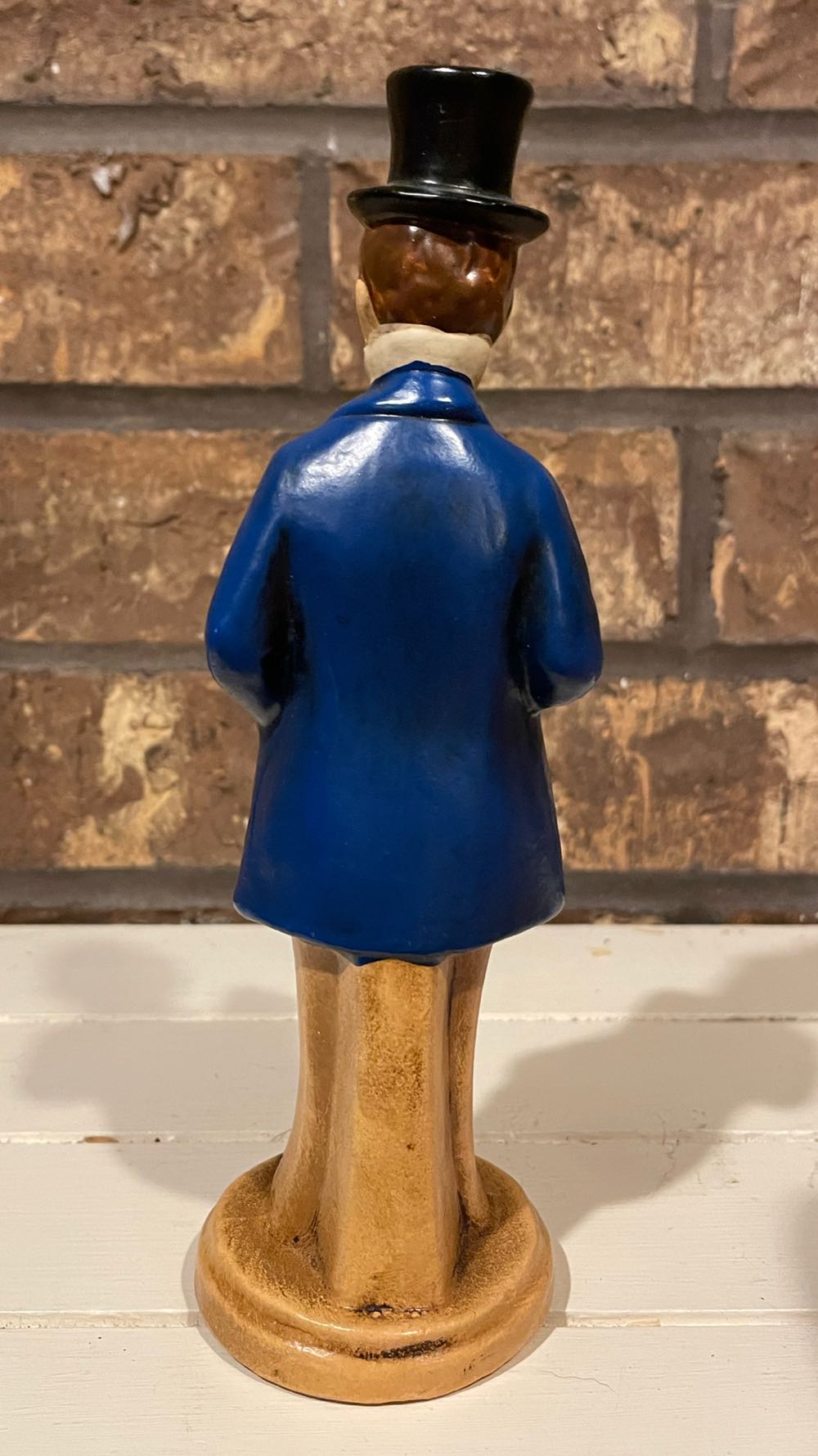 MY - Japan - Caroler - Man - Blue Coat - Caroler (Music) ornament collectible - Main Image 2