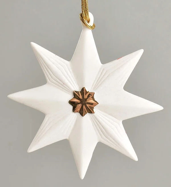 Pleated Star - Lenox Christmas Ornaments ornament collectible - Main Image 1