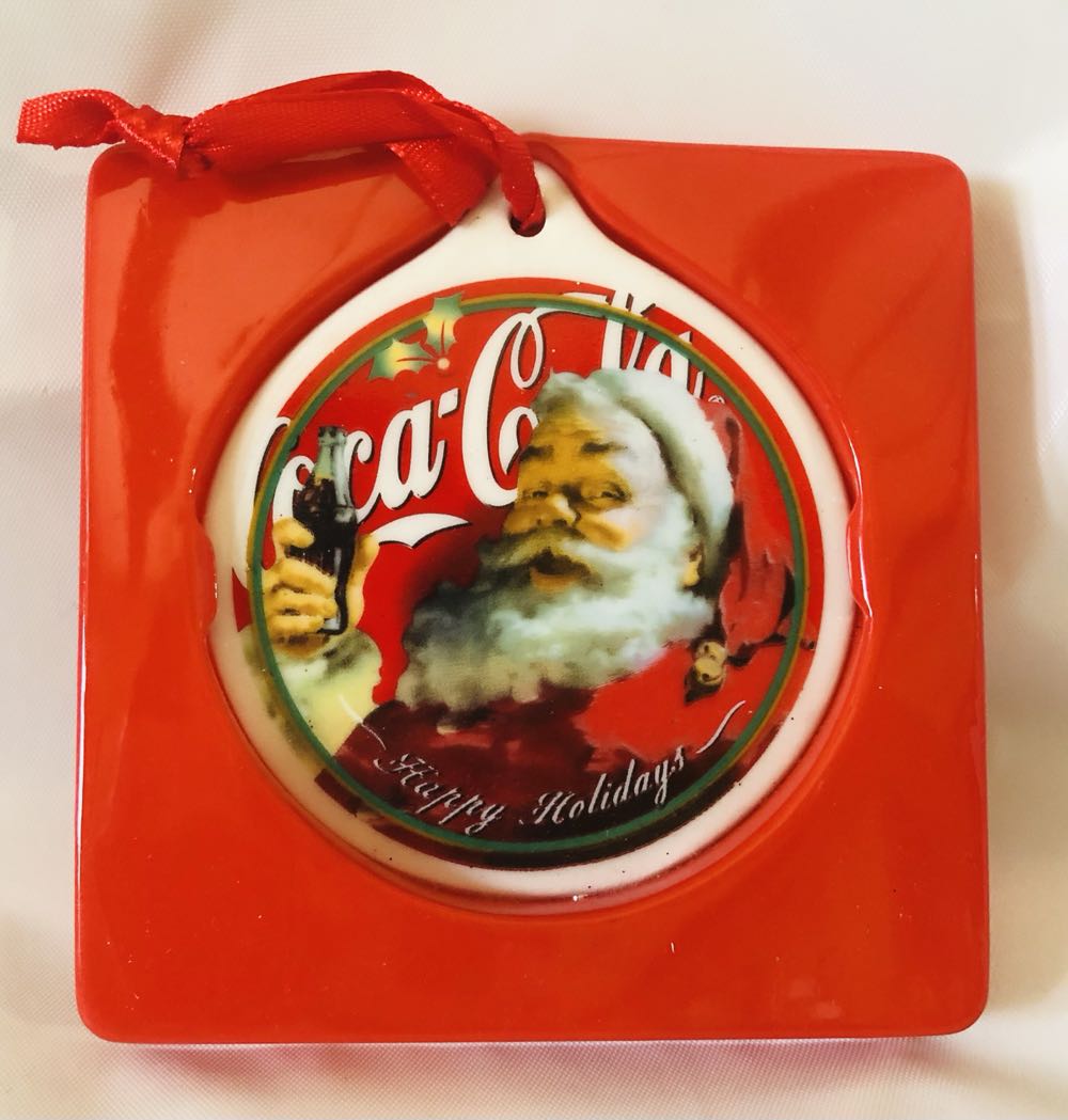 Coca Cola Collector’s Series Holiday Ornament  - Collector’s Series (Coca Cola Santa) ornament collectible - Main Image 2