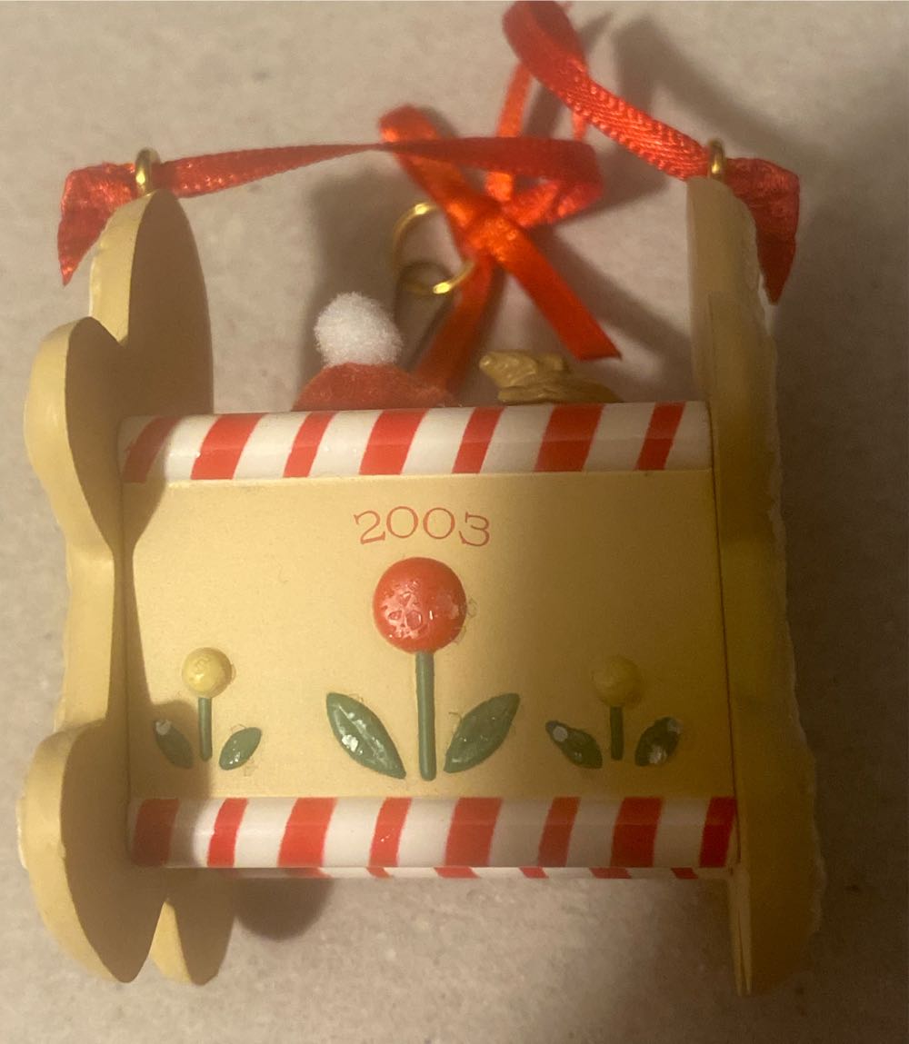 Grandchilds 1st Christmas Hallmark Keepsake - Grandchildren (Baby’s First Christmas) ornament collectible [Barcode 015012744958] - Main Image 3