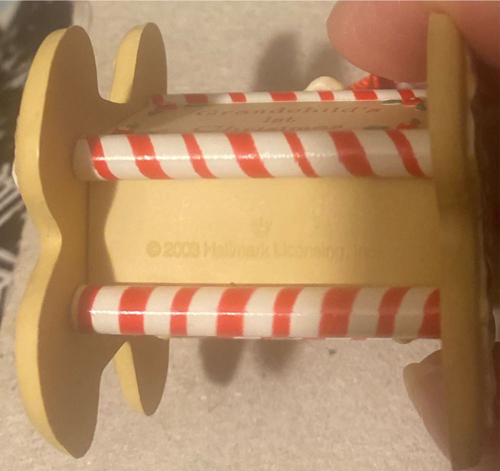 Grandchilds 1st Christmas Hallmark Keepsake - Grandchildren (Baby’s First Christmas) ornament collectible [Barcode 015012744958] - Main Image 4