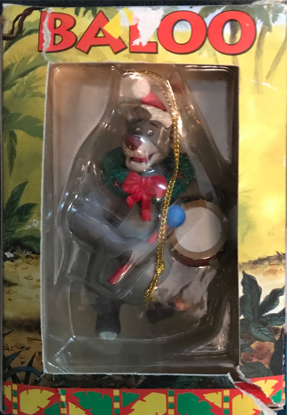 Disney Jungle Book Baloo Grolier - Christmas Magic ornament collectible - Main Image 2