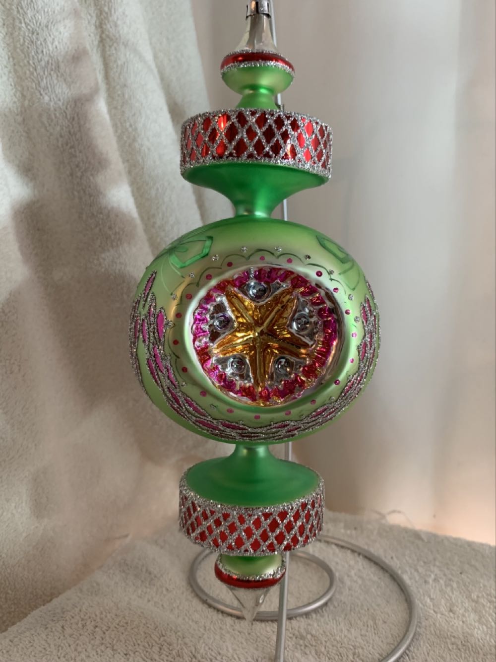 Razzle Dazzle, Green  (Christmas Tree Ornament) ornament collectible - Main Image 1