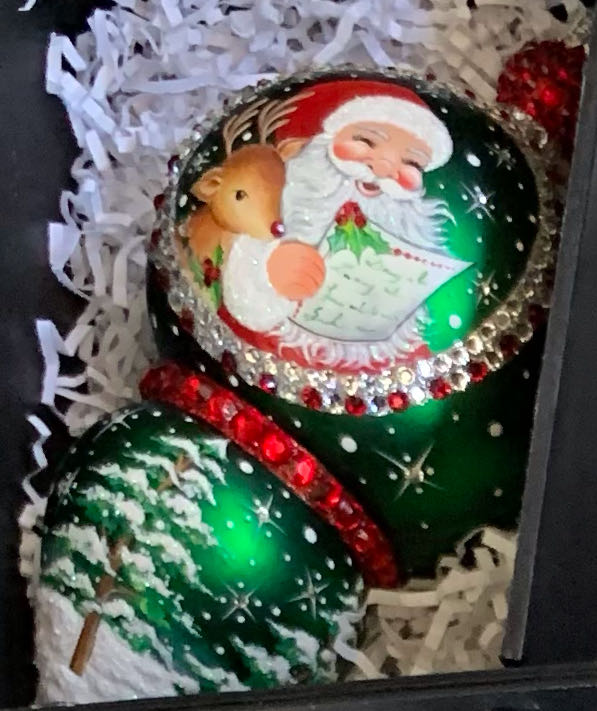 Fantasia Floral Flight, Red & Blue