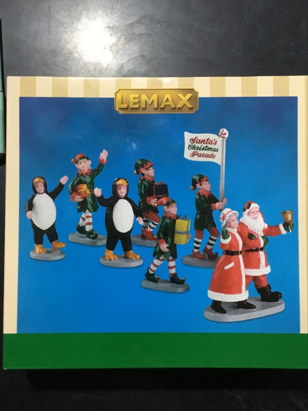 23592 Santa’s Elf Parade - Lemax Caddington Village (Lemax Table Accent) ornament collectible [Barcode 728162235923] - Main Image 2
