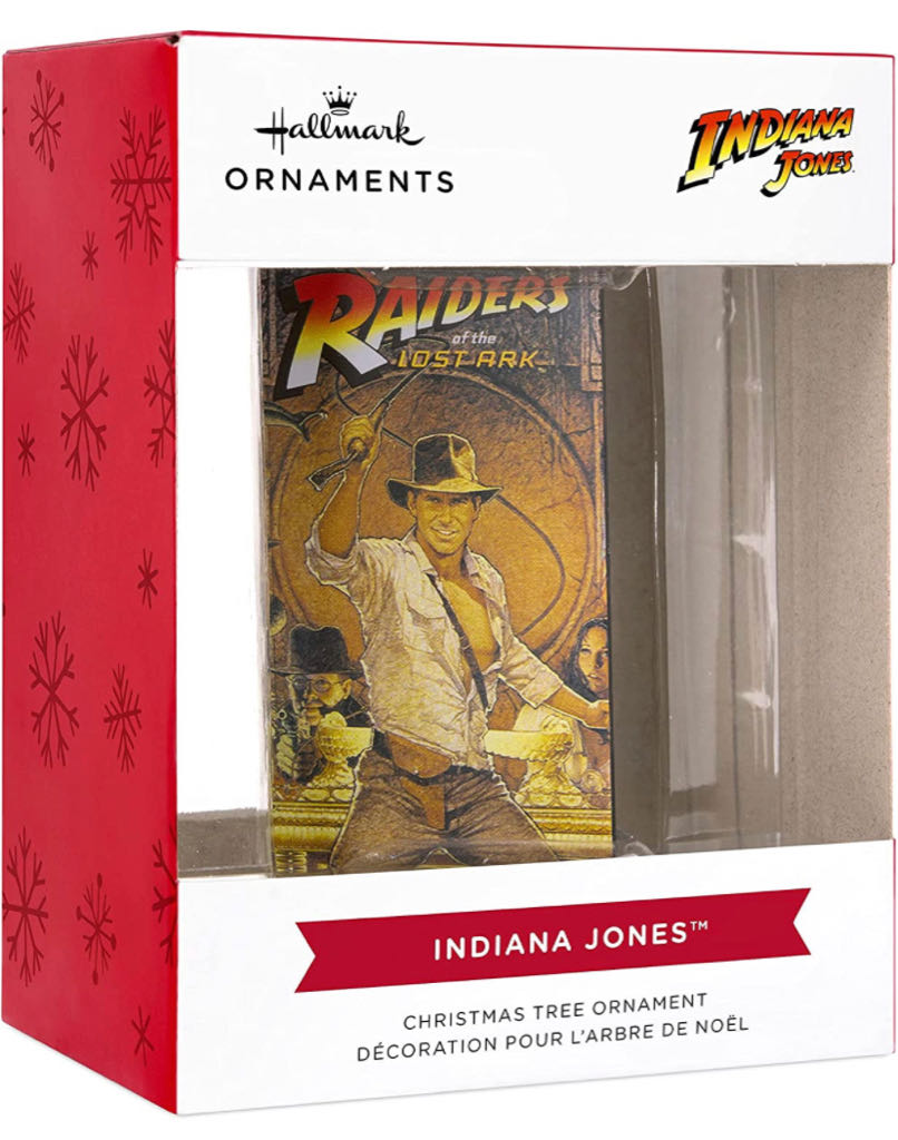 VHS: Indiana Jones: Raiders Of The Lost Ark VHS 2023 Ornament - Hallmark VHS Ornaments (Indiana Jones and the Raiders of the Lost Ark) ornament collectible [Barcode 763795791071] - Main Image 2