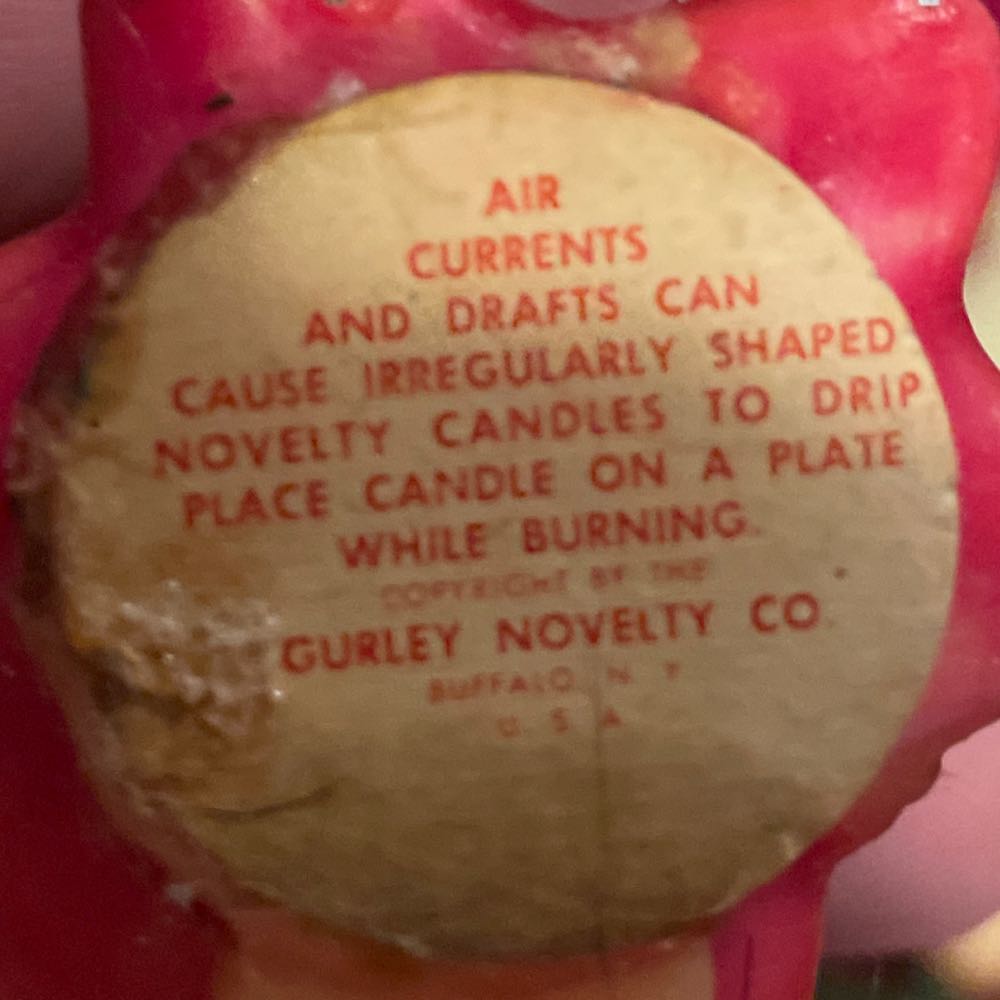 Gurley - Christmas - 2” - Pine Tree - Red - Tree (Christmas - Candle) ornament collectible - Main Image 2