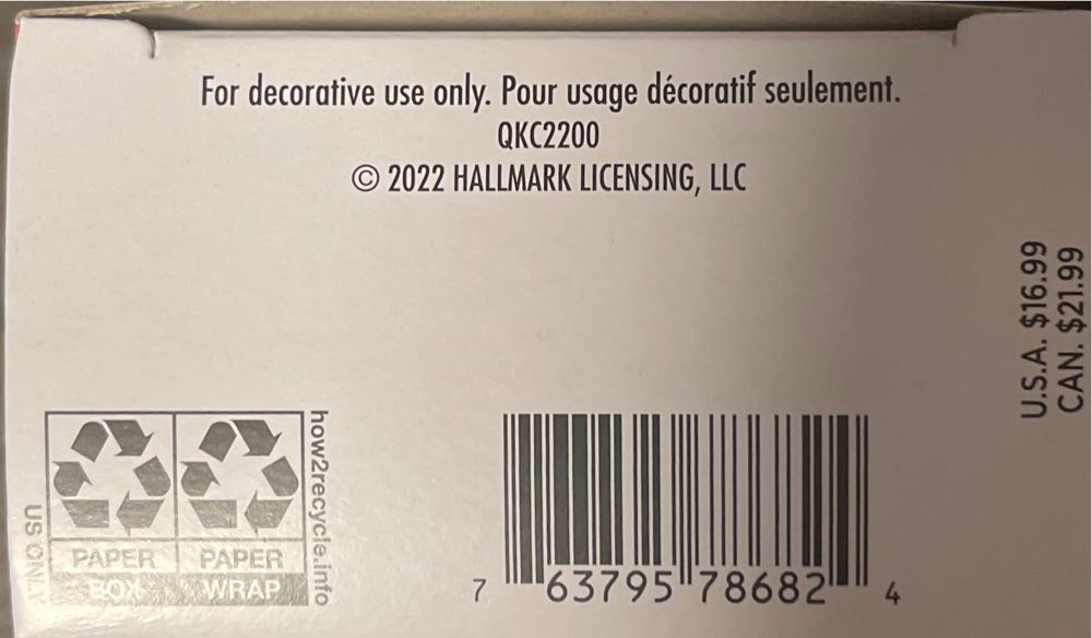 Cookie Cutter Christmas Special Edition - Cookie Cutter Christmas (Cookie Cutter Mouse) ornament collectible [Barcode 763795786824] - Main Image 2